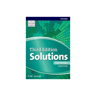 Solutions Elementary Third Edition - Student's Book